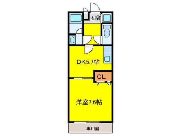 フジパレス西大路の物件間取画像